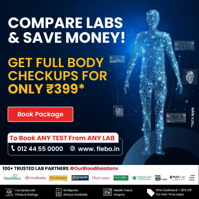 Compare lab prices on Flebo.in